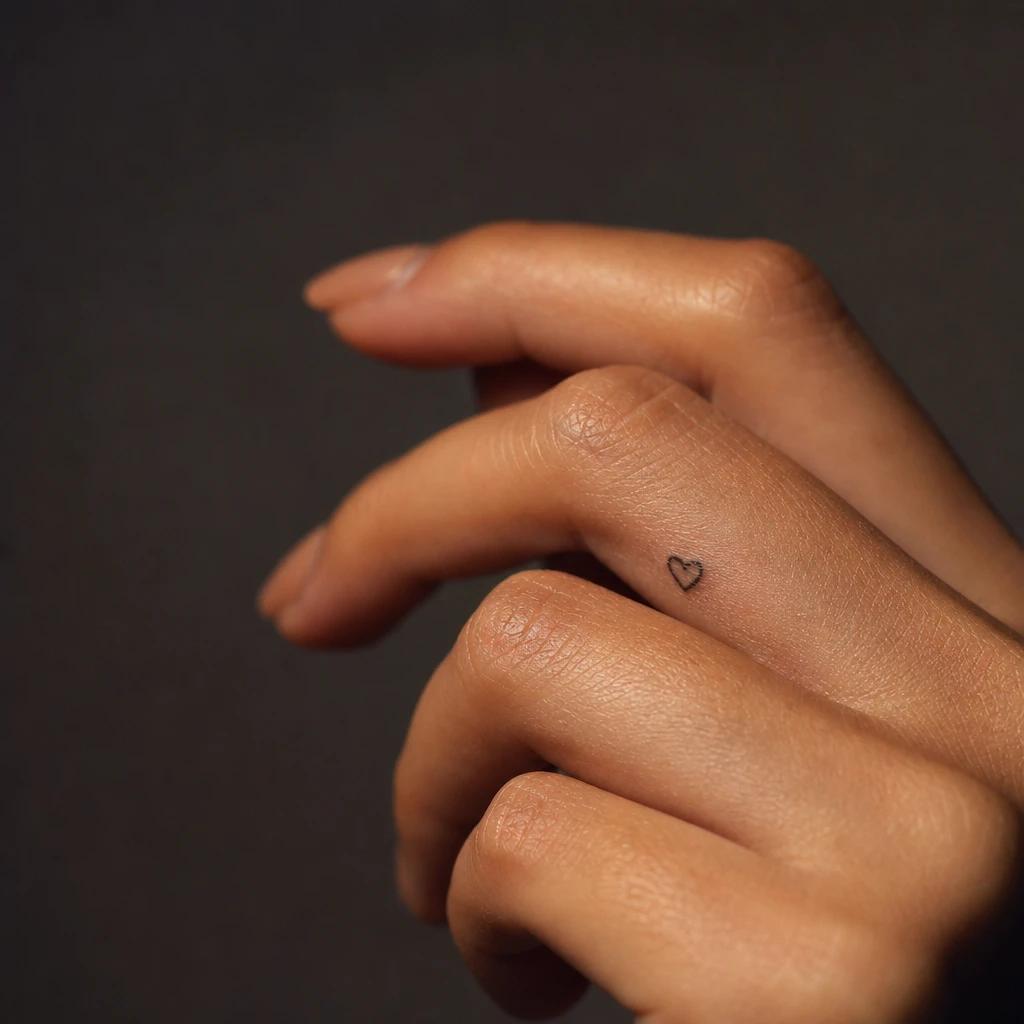 Idée tatouage doigt femme