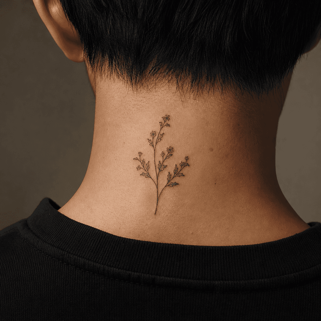Idée tatouage minimaliste