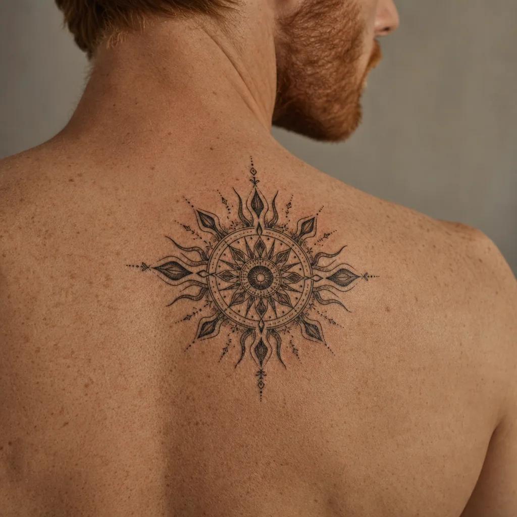 Idée tatouage soleil