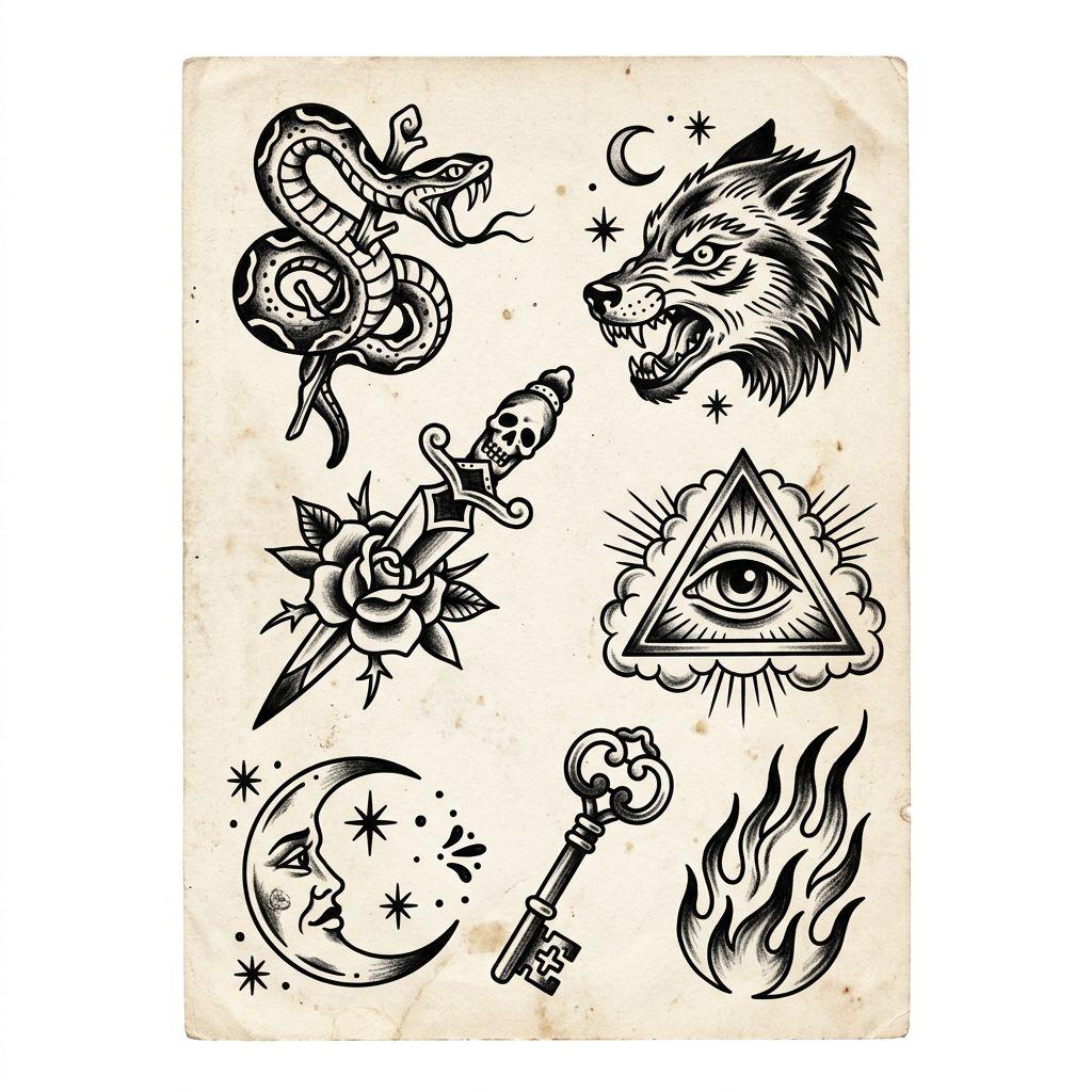 idée tatouage avant-bras homme patchwork avant-bras, design sur fond blanc