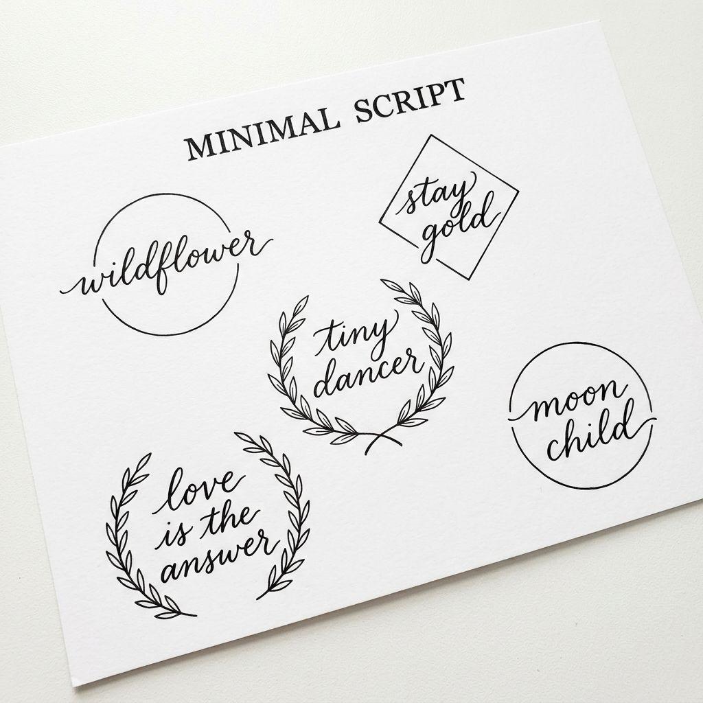 idée tatouage cheville femme mot manuscrit, design sur fond blanc