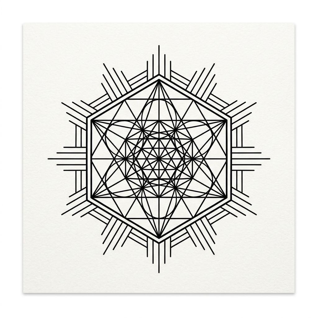 idée tatouage discret homme petit symbole géométrique, design sur fond blanc