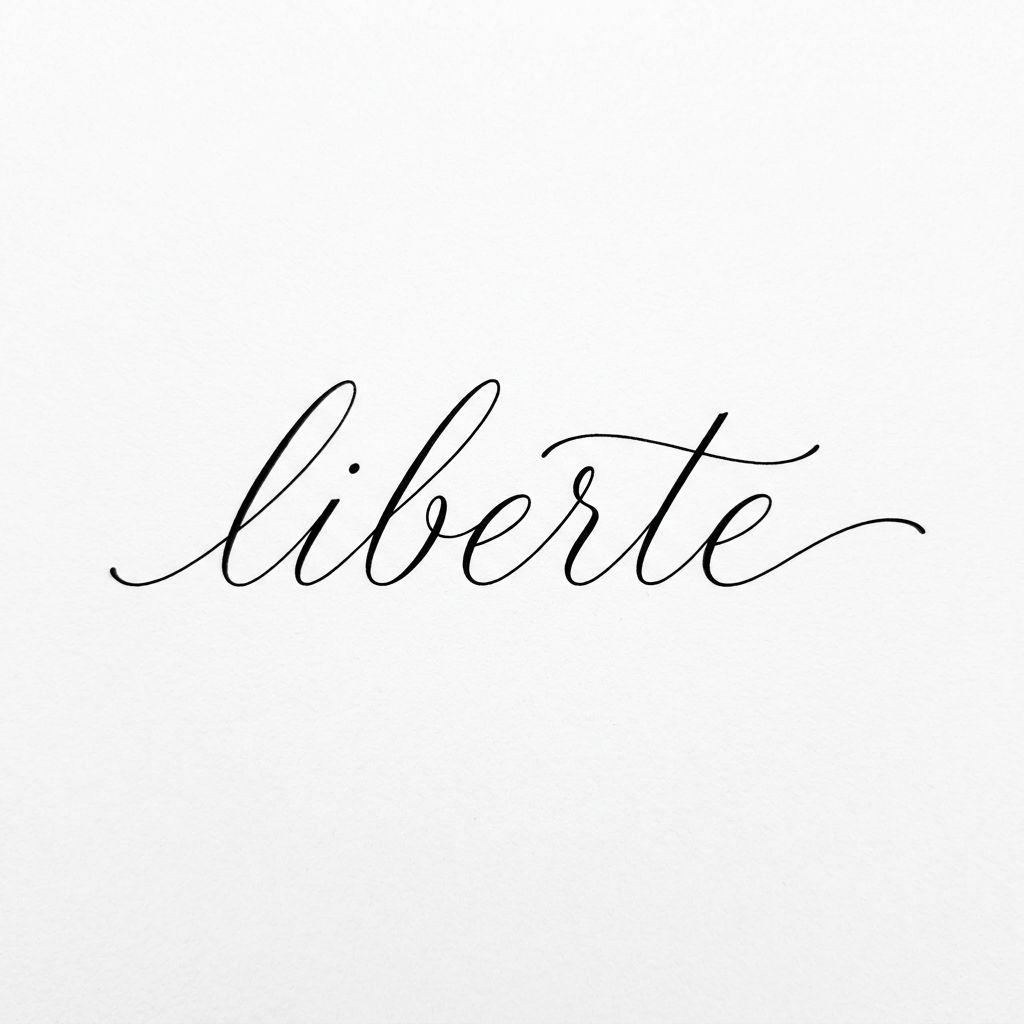 idée tatouage discret homme petit lettrage avant-bras, design sur fond blanc