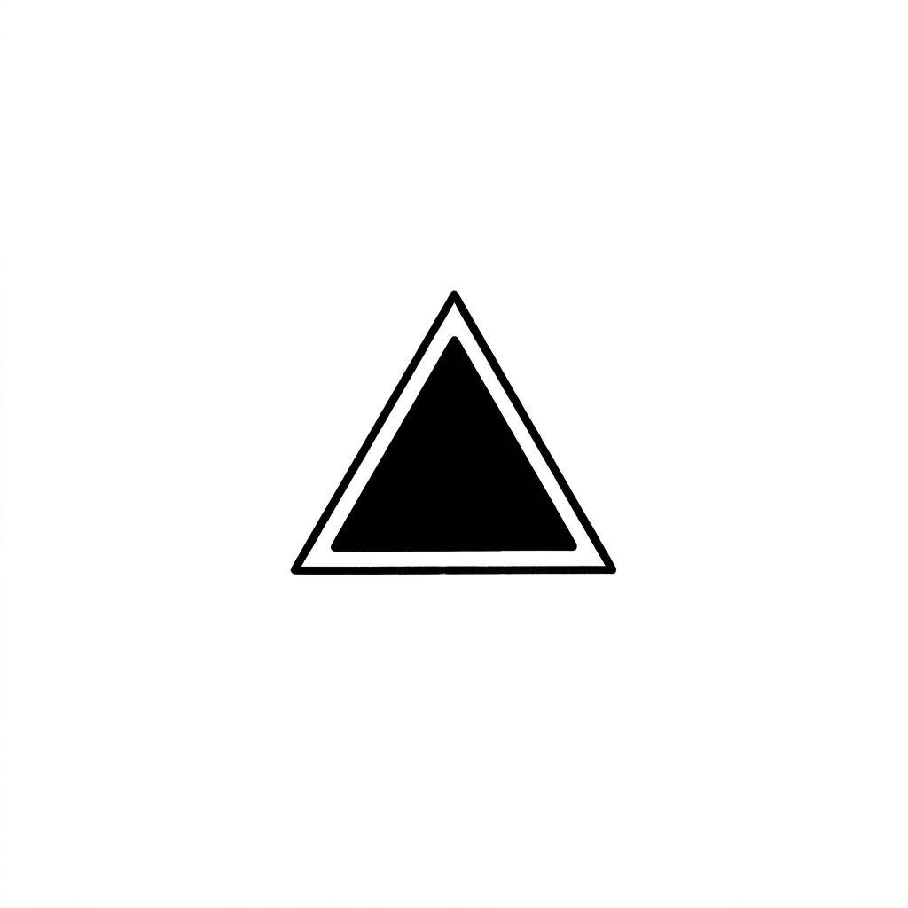 idée tatouage doigt symbole blackwork, design sur fond blanc