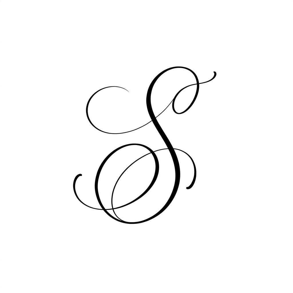 idée tatouage doigt lettrage initiale, design sur fond blanc