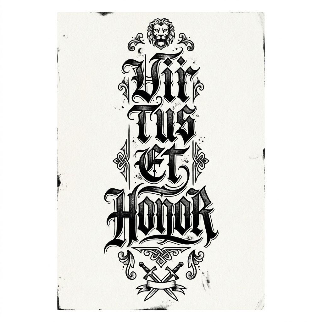 idée tatouage dos homme devise colonne vertébrale, design sur fond blanc
