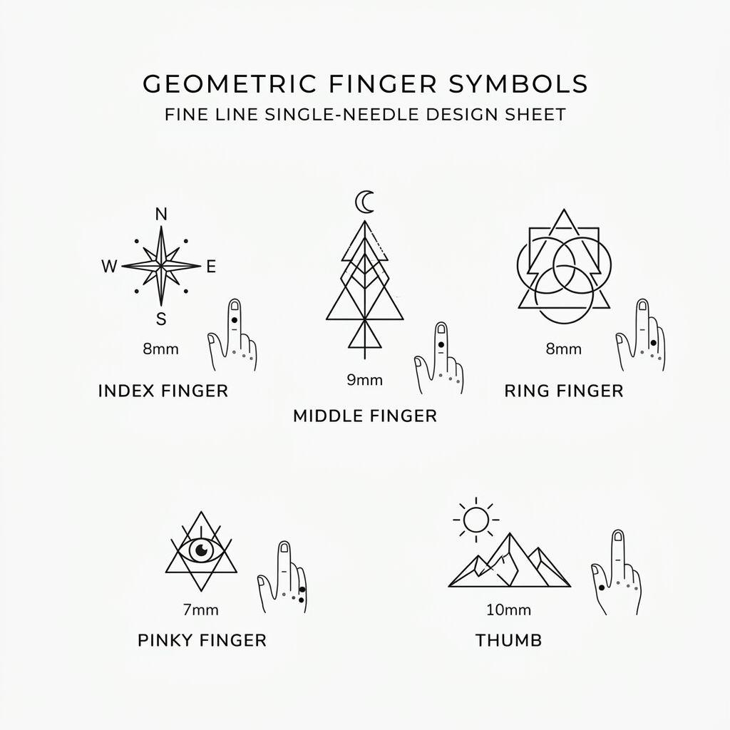 idée tatouage main homme doigts fine line, design sur fond blanc