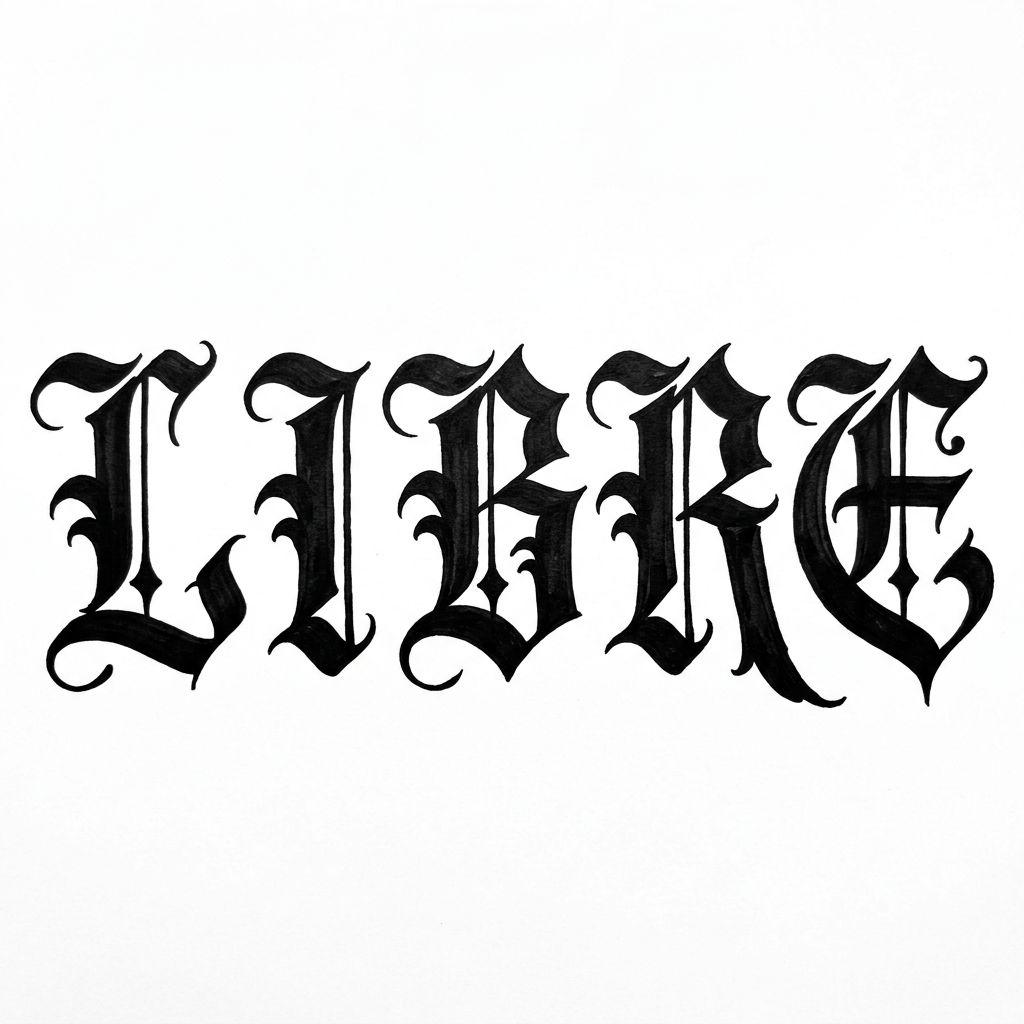 idée tatouage main homme lettrage libre, design sur fond blanc