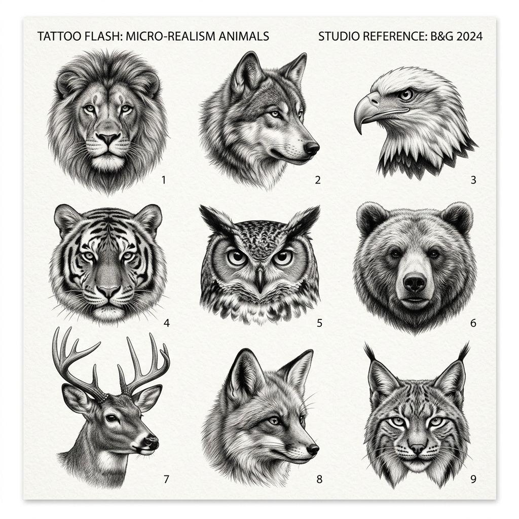 idée tatouage mollet portrait micro-réaliste, design sur fond blanc