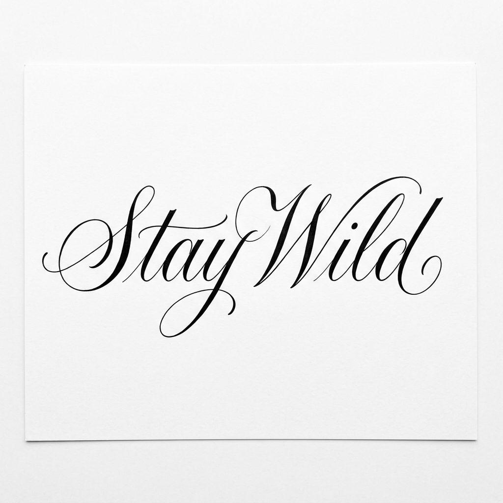 idée tatouage mollet citation lettrée, design sur fond blanc