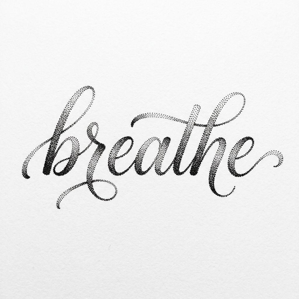 idée tatouage phrase phrase dotwork, design sur fond blanc