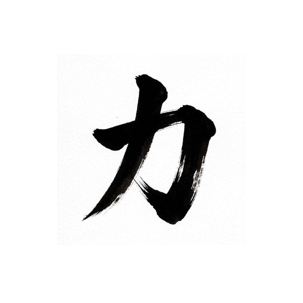 idée tatouage poignet idéogramme japonais, design sur fond blanc
