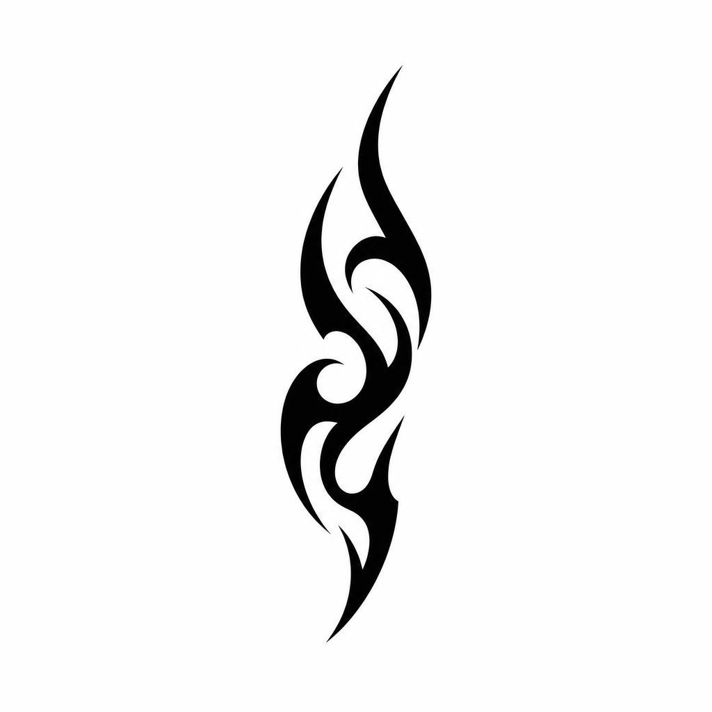 idée tatouage poignet tribal moderne fin, design sur fond blanc