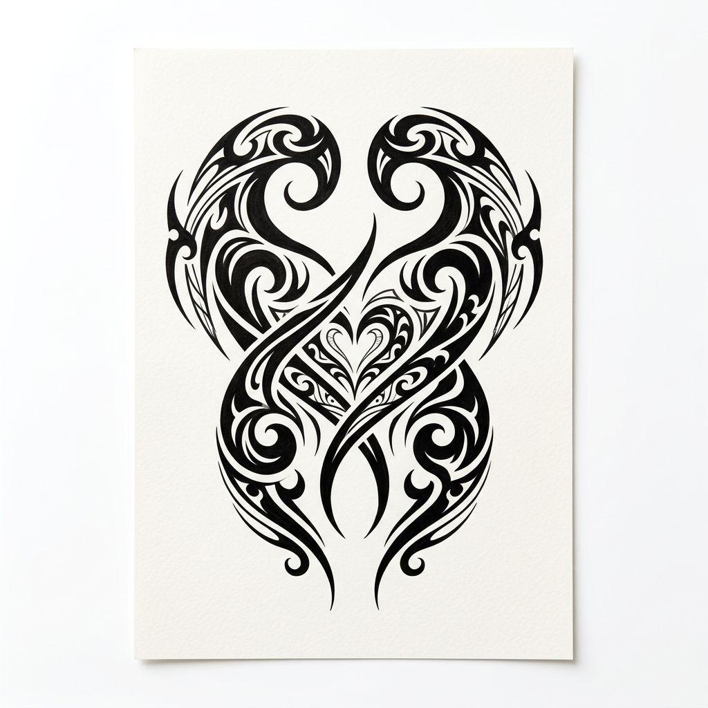 idée tatouage sœurs tribal sœurs moderne, design sur fond blanc