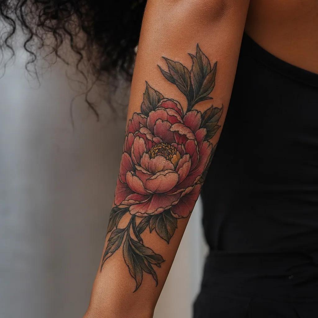 Idée tatouage avant-bras, photo sur peau