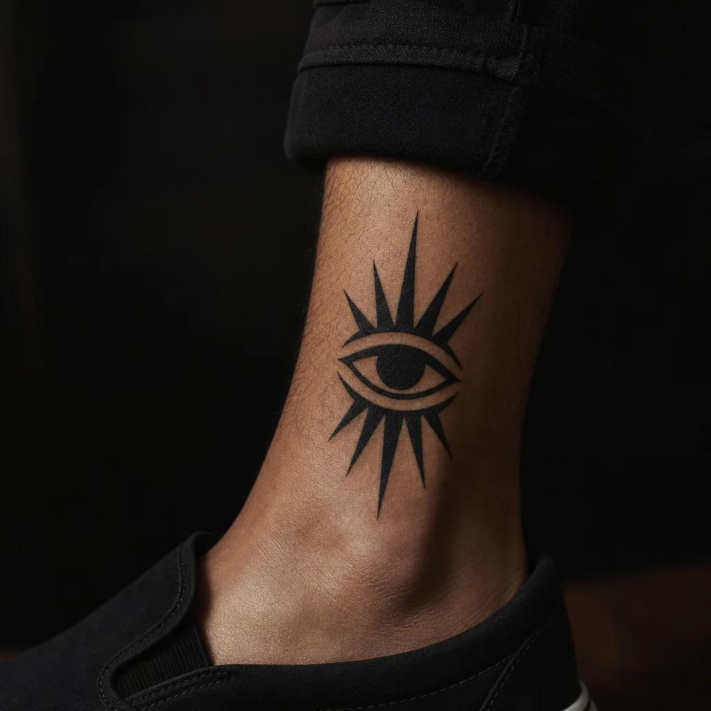 idée tatouage flash flash blackwork graphique, photo réaliste sur peau