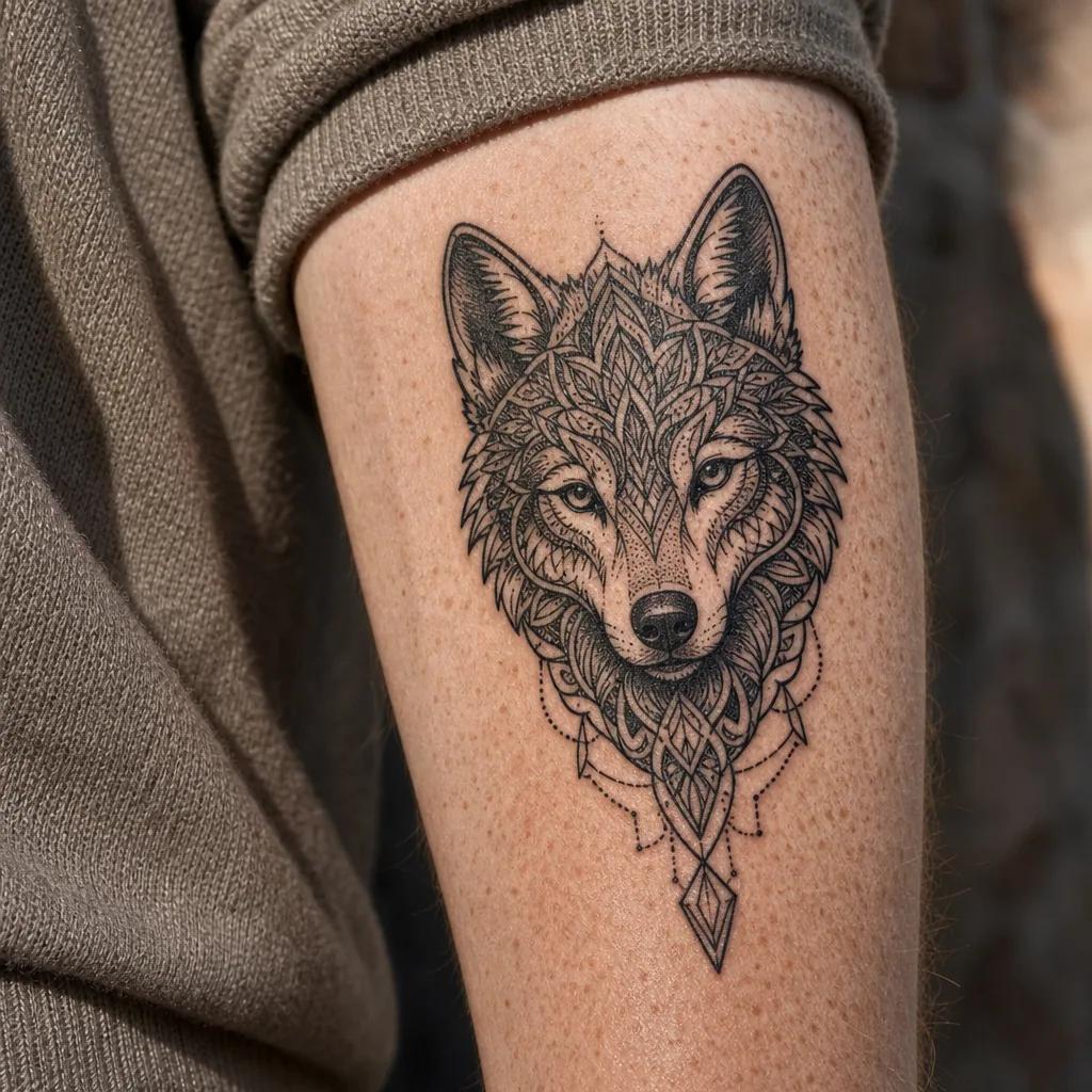 Idée tatouage loup