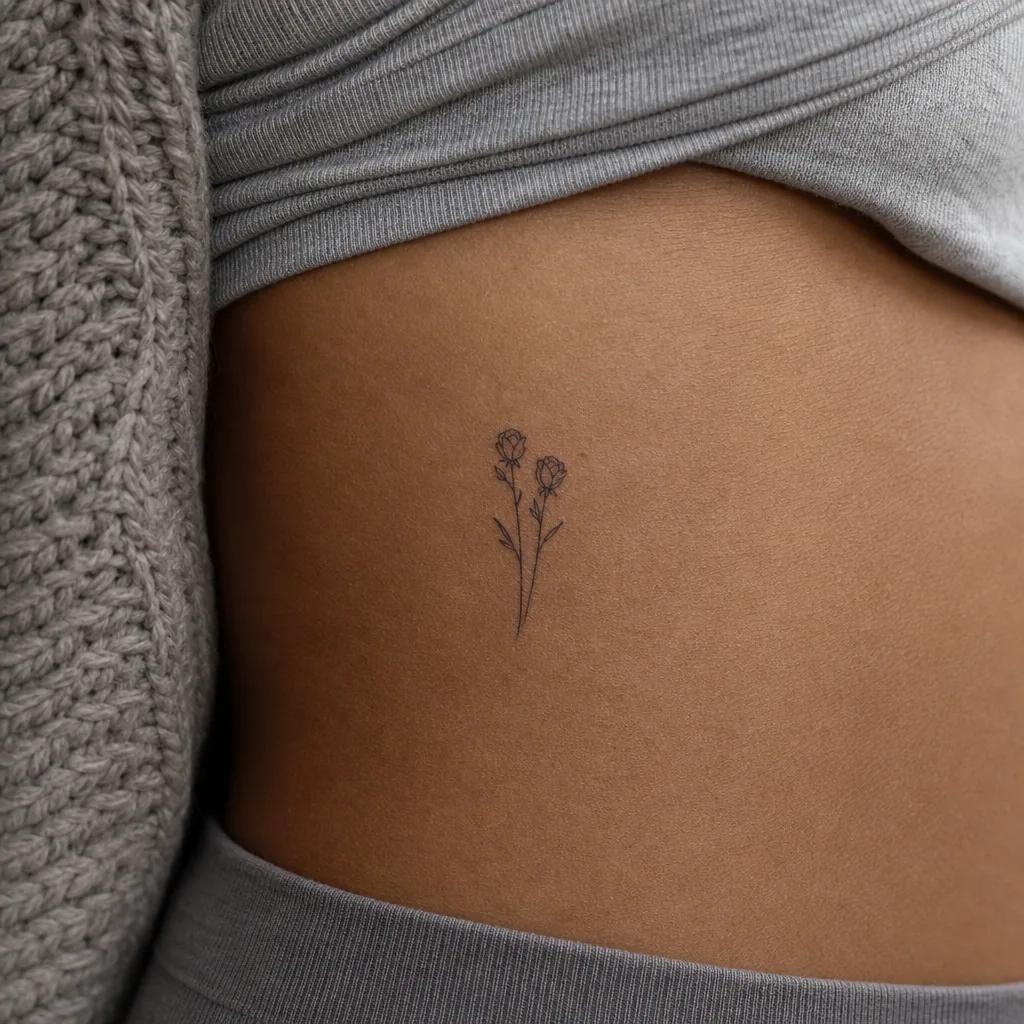 idée tatouage parents deux dates fine line, photo réaliste sur peau