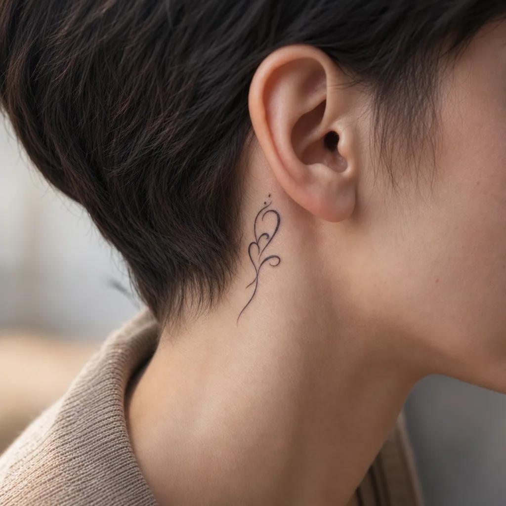 idée tatouage parents citation hommage calligraphie, photo réaliste sur peau