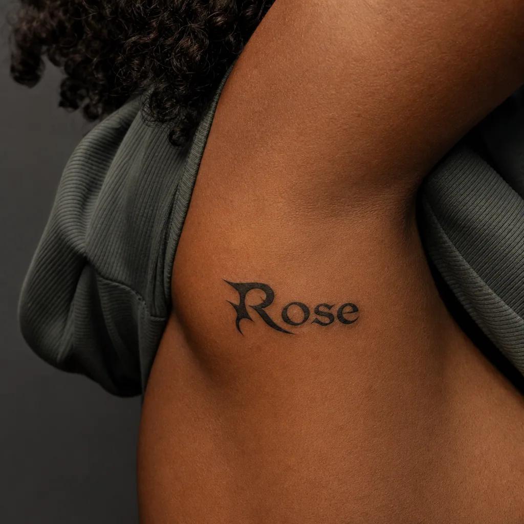 Idée tatouage prénom