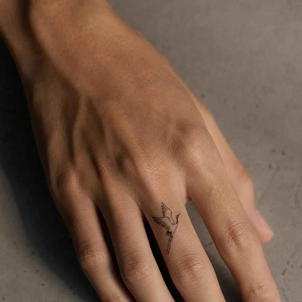 idée tatouage simple crâne minimaliste, photo réaliste sur peau