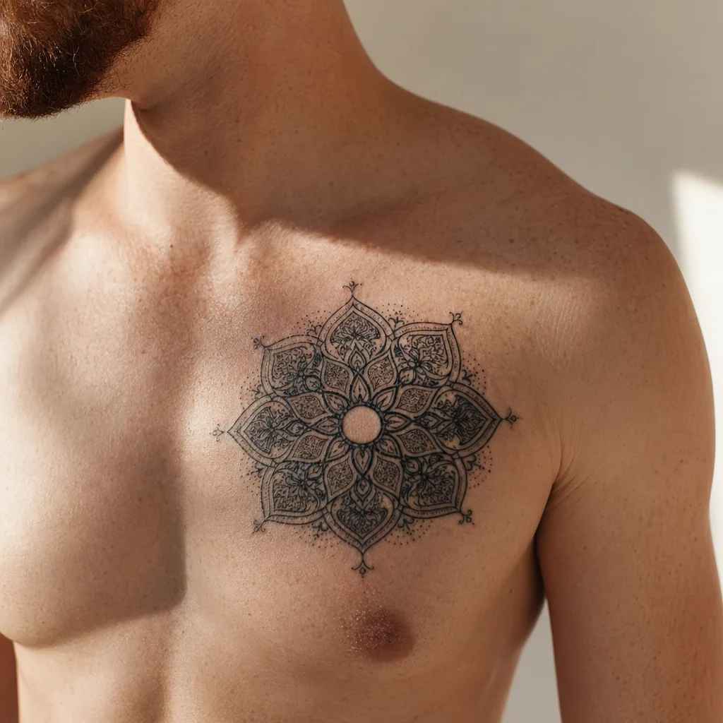 Mandala memorial ornemental