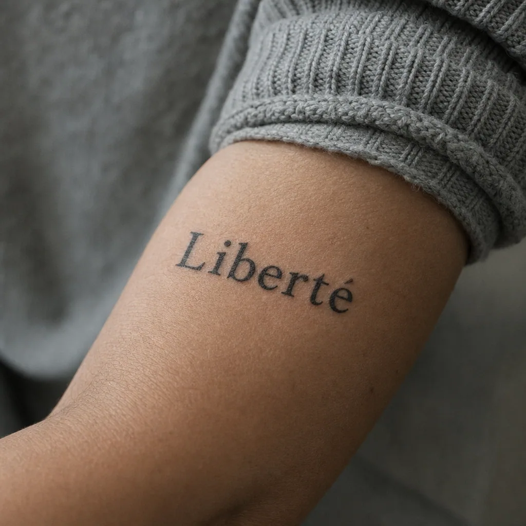 Lettrage realiste effet plume