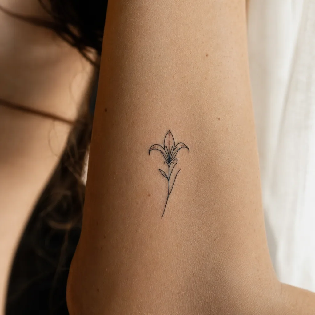 Fleur minimaliste