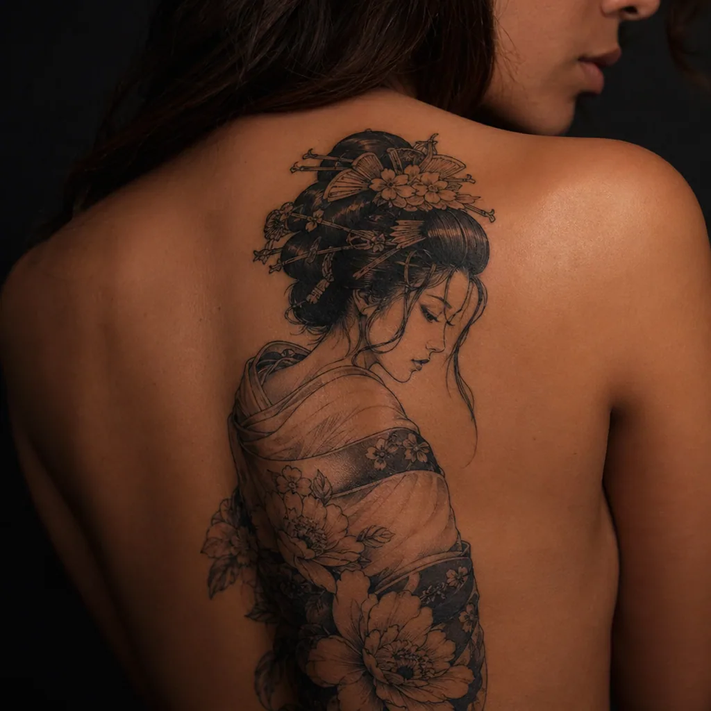 Geisha japonaise