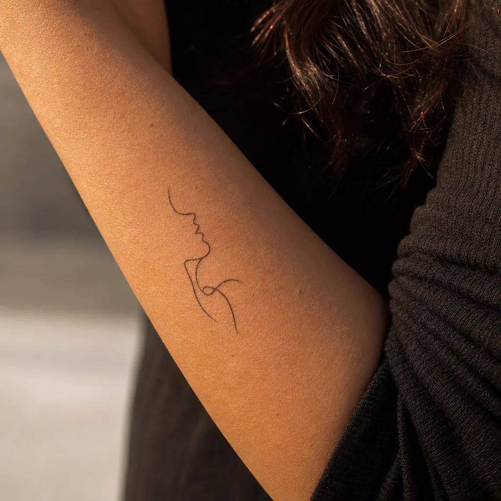 Flash single-line minimaliste