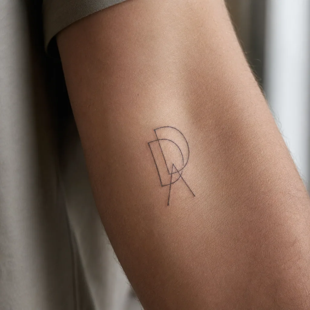 Initiales minimalistes
