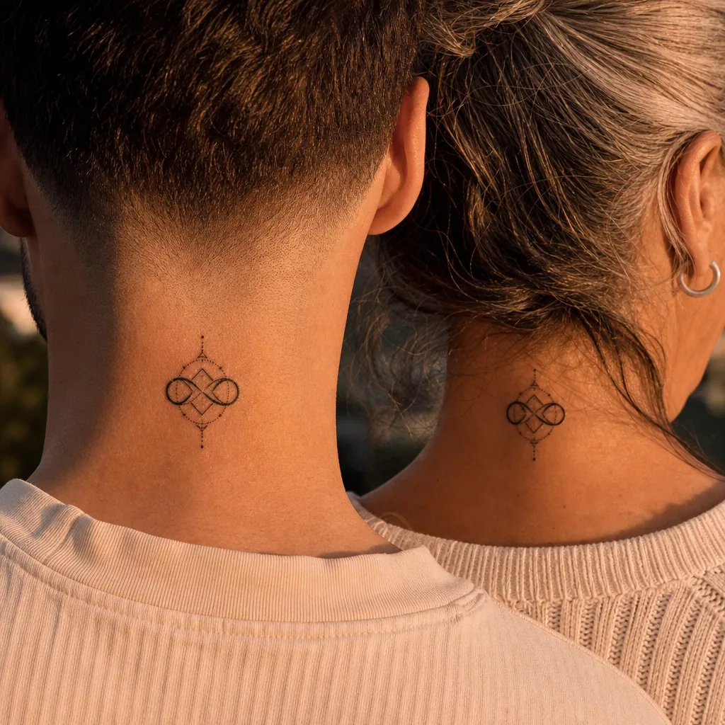 Symbole infini geometrique