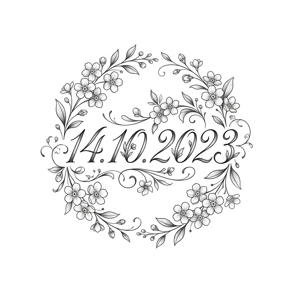 Tatouage date de naissance