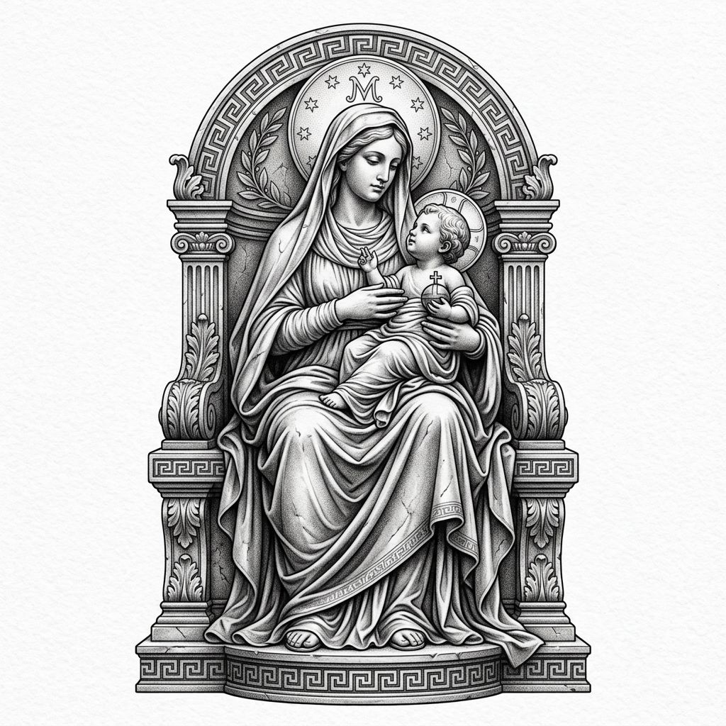 Tatouage mère & fils