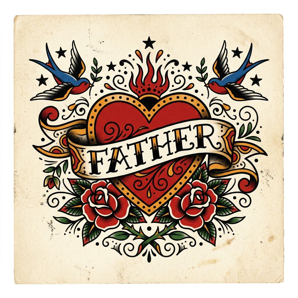 Tatouage père & fils